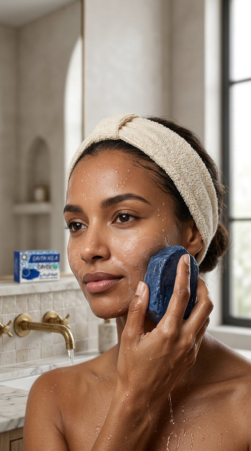 Moroccan Nila Soap Bar – Brightening & Tone-Evening Cleanser